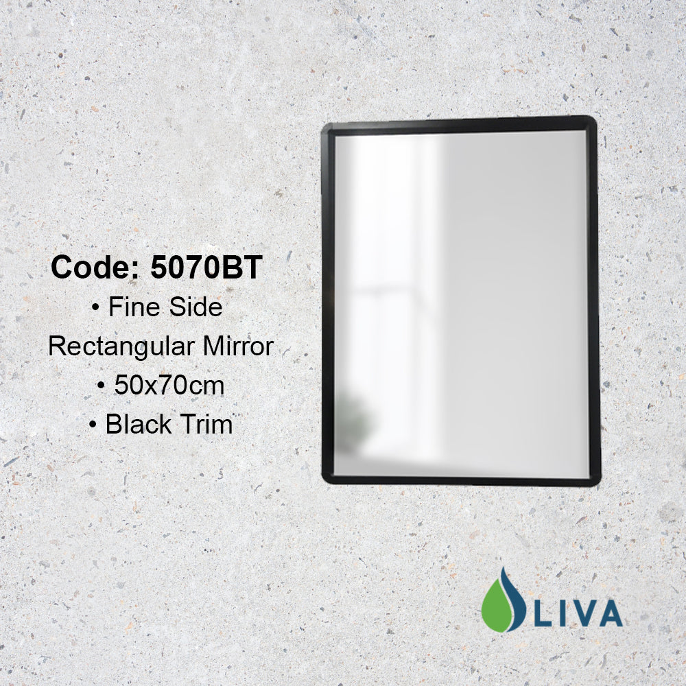 Oliva Rectangular Mirror With Frame