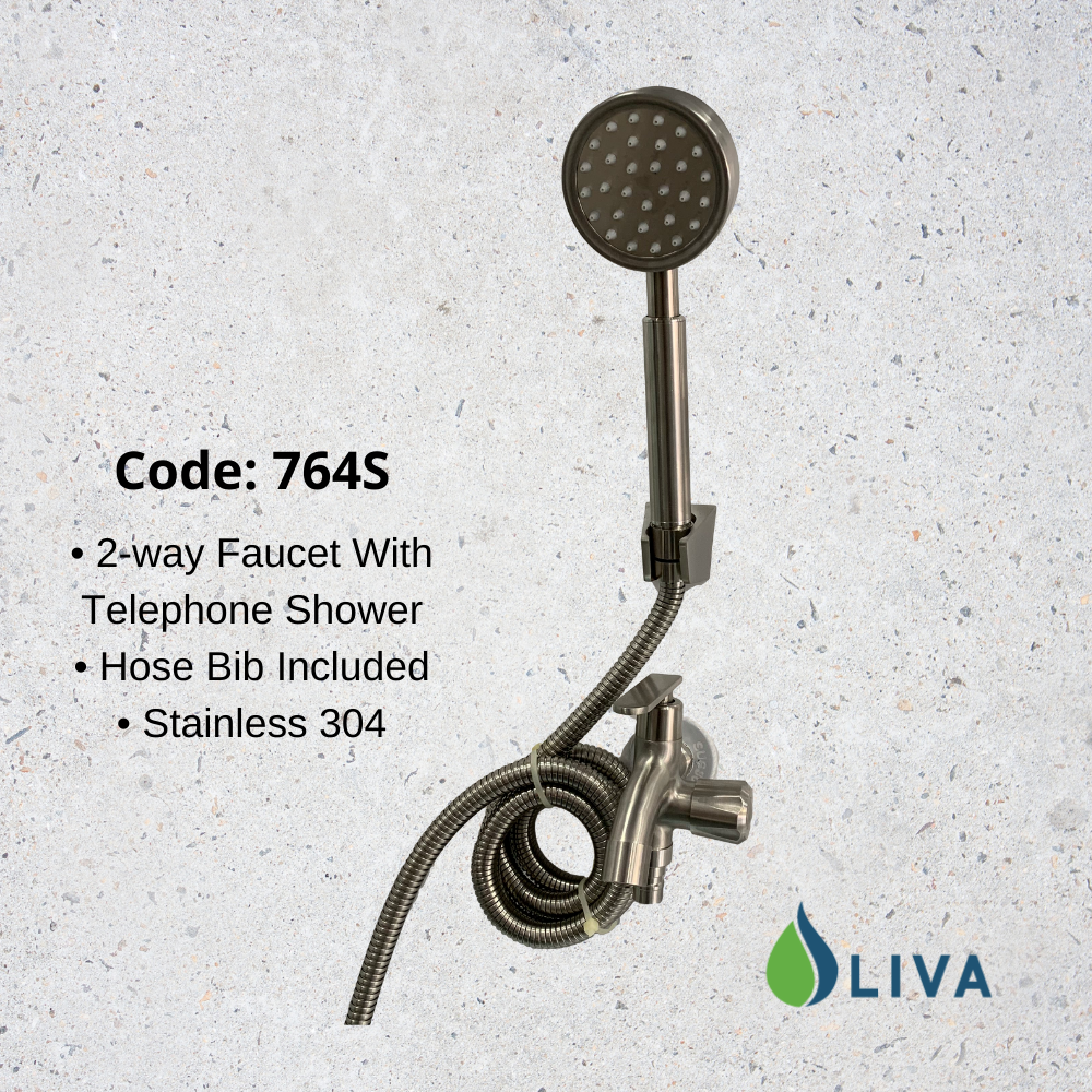Oliva Two-Way Faucet With Telephone Shower - 764S