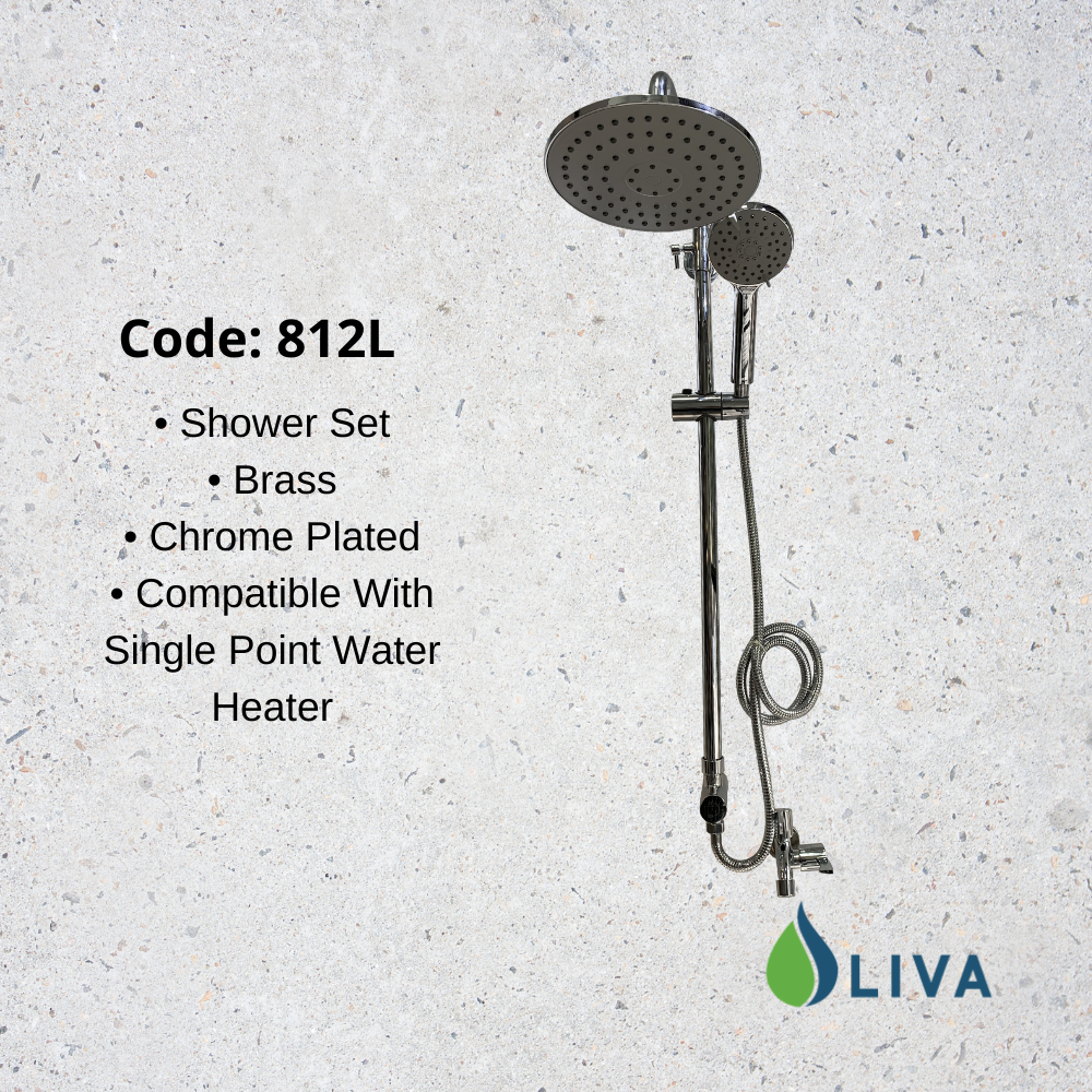 Oliva Single Point Shower Set - 812L