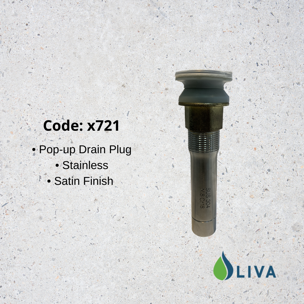 Oliva Pop-up Drain Plug - x721